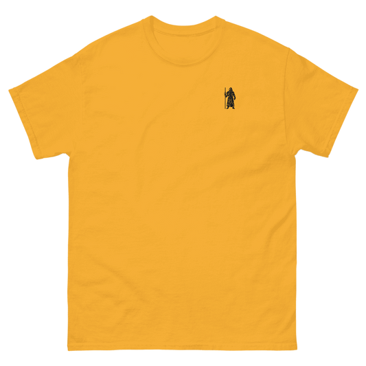 TheCaveComics Short Sleeve Gold tee